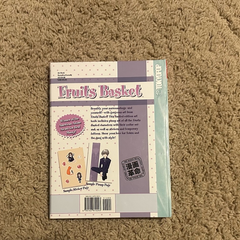 Fruits Basket Sticker Collection Book - Picture 3 of 3